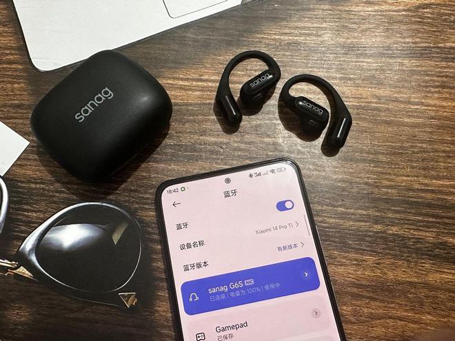 耳挂式蓝牙耳机深度体验倾听科技的力量j9国际Sanag 塞那 G6s(图5)